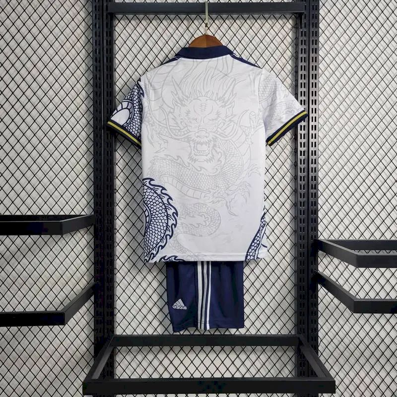 Kit Infantil Real Madrid 2022/23 White Dragon Edition