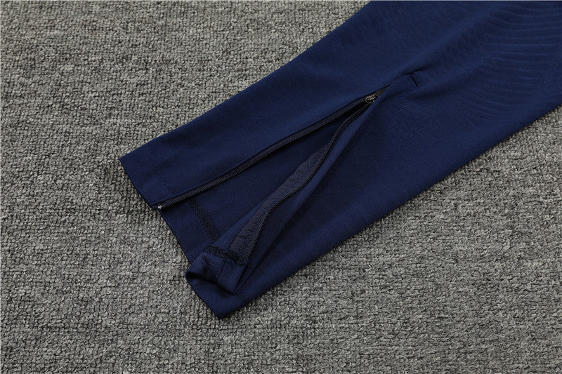 Suéter e calça infantil com zíper médio do Barcelona 2023/24 14001