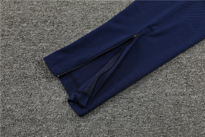 Suéter e calça infantil com zíper médio do Barcelona 2023/24 14001