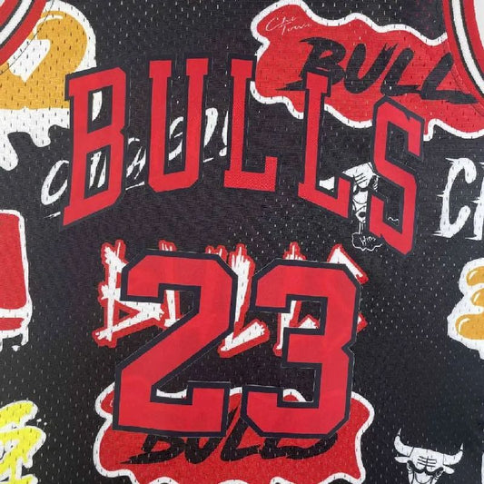 Camisa masculina M&amp;N 1997/98 Michael Jordan retrô