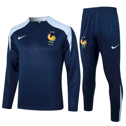 France 2024/25 Half-Zip Adult Sweater+Pant 815