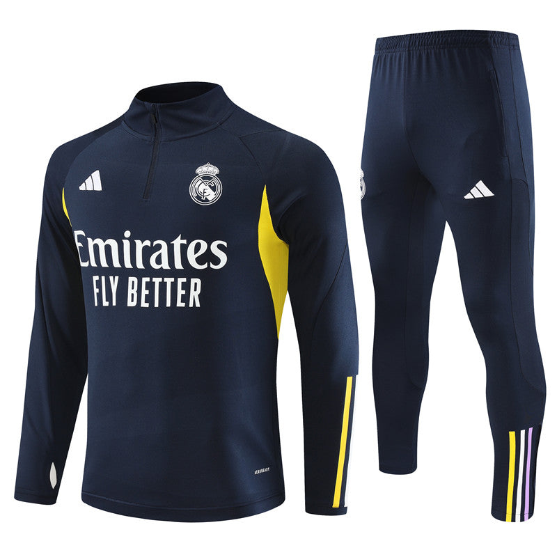 Suéter e calça adulto com zíper médio Real Madrid 2023/24 14001