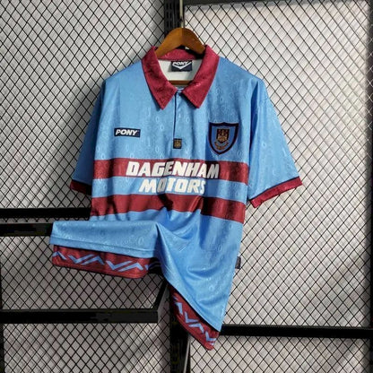 Camisa retrô reserva do West Ham United 1995/97