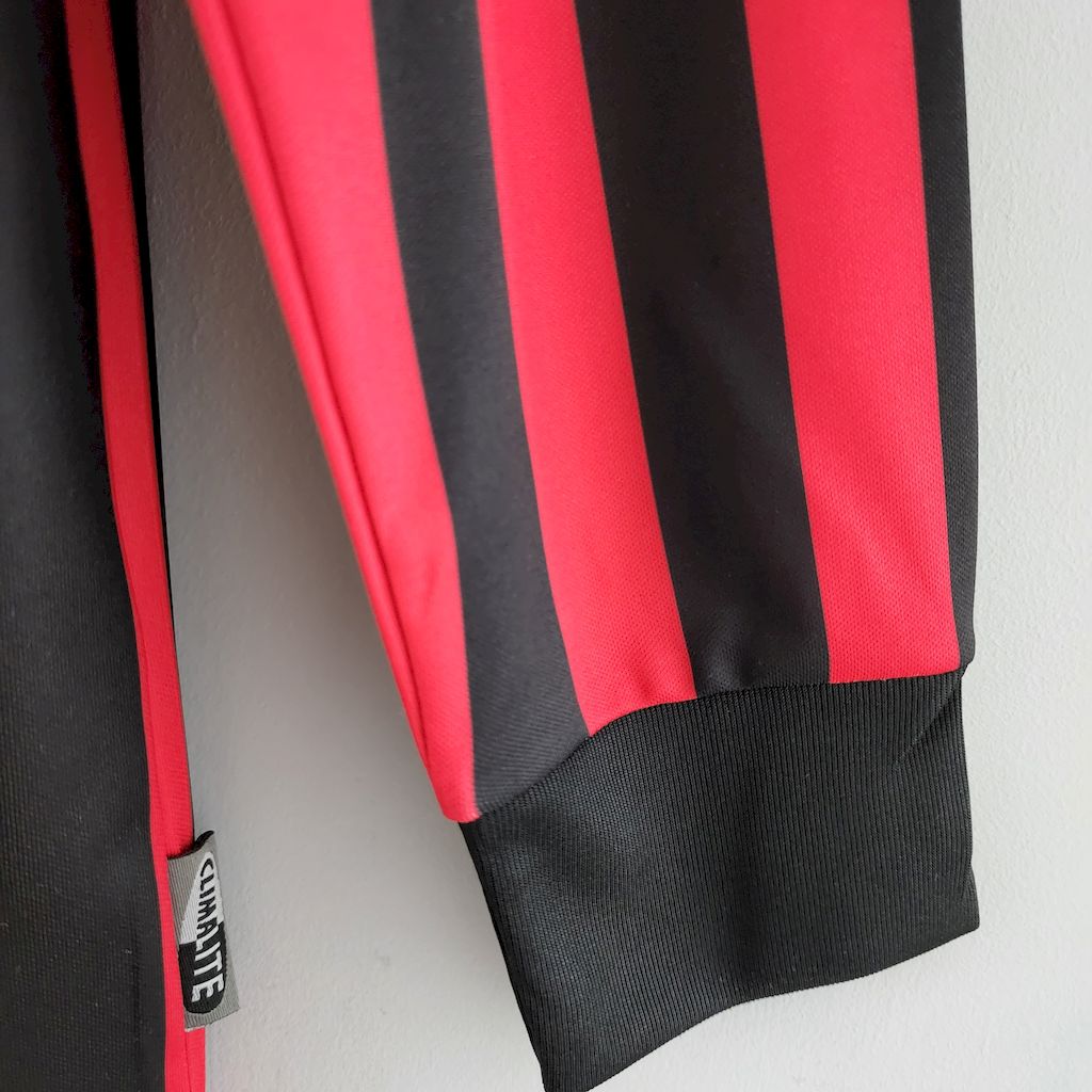 AC Milan 1999/00 Home Long Sleeves Retro Jersey
