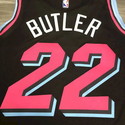 Camisa Jimmy Butler Masculina Preta Versão Jogador – Edição Clássica Retro