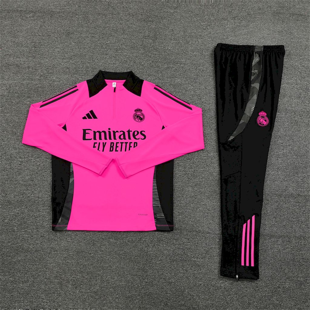 Suéter e calça adulto com zíper médio Real Madrid 2024/25 14001
