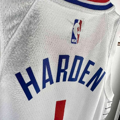 Camisa branca do time juvenil James Harden