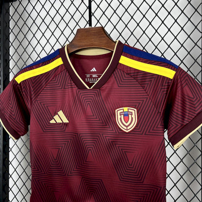 Kids Venezuela 2026 World Cup Home Kit