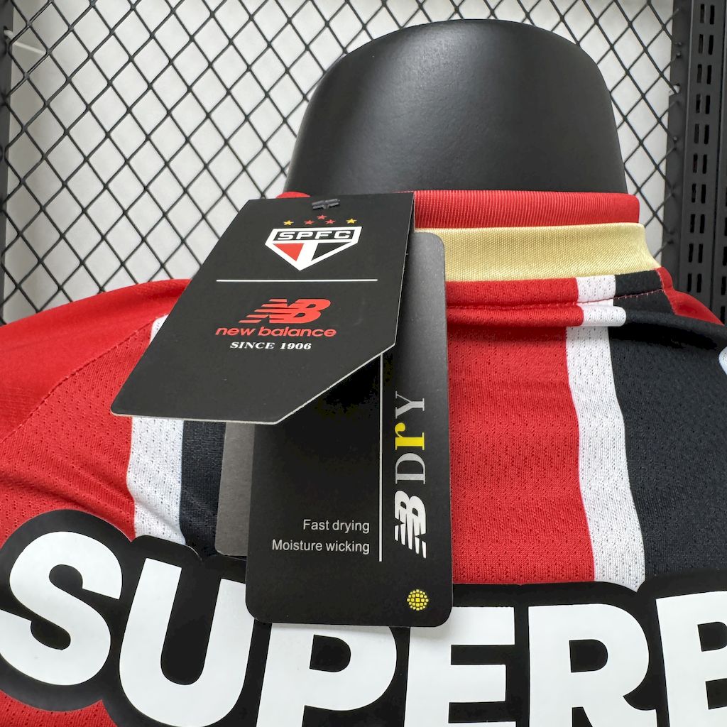 São Paulo 2025/26 Away Jersey Player Version
