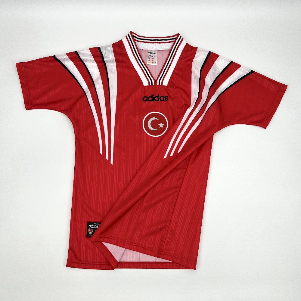 Camisa retrô da Turquia 1996