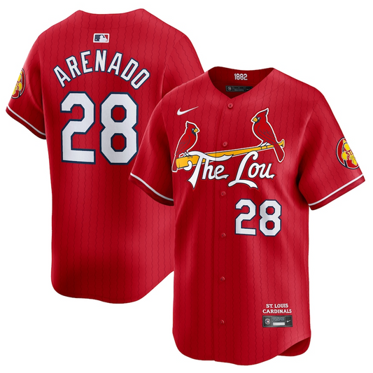 Saint Louis Cardinals City Connect 2024 Red