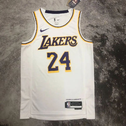 Camisa branca masculina do time Kobe Bryant