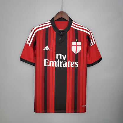 Camisa retrô titular do AC Milan 2014/15