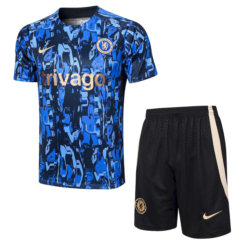 Camisa de treino adulto Chelsea 2023/24 + short 815