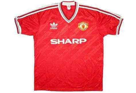 Camisa retrô do Manchester United 1986/88