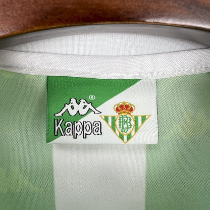Camisa retrô de mangas compridas do Real Betis 1995/97 Home