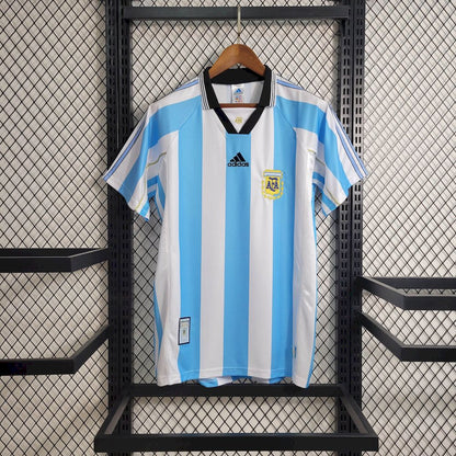 Argentina 1998 Home Retro Jersey