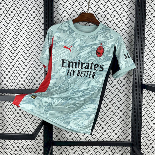 AC Milan 2025/26 Goalkeeper Green Jersey