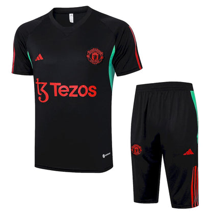Camisa de treino adulto Manchester United 2023/24 + short 3/4 815