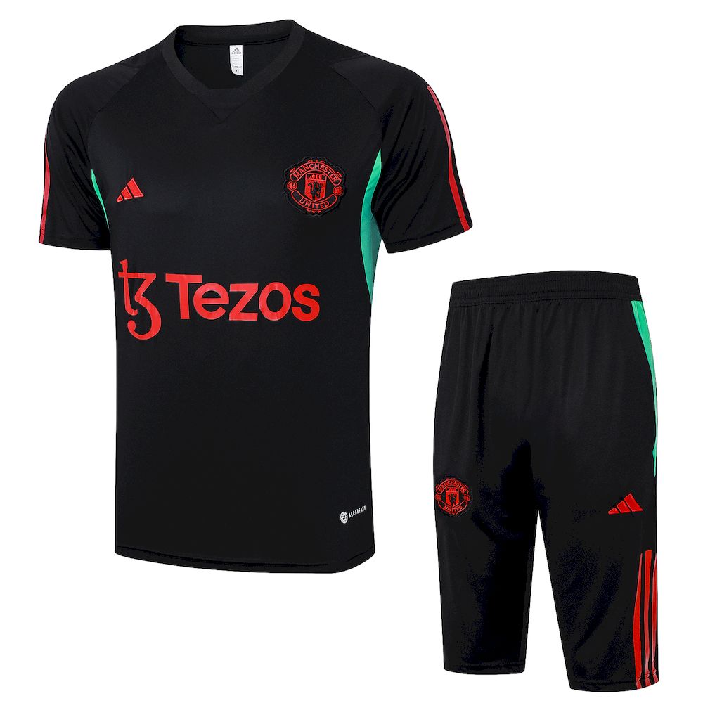 Camisa de treino adulto Manchester United 2023/24 + short 3/4 815