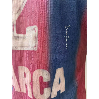 Barcelona 2000/01 Home Retro Skeleton Jersey Player Version