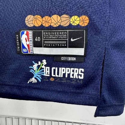 Camisa Paul George Azul Masculina 2024 – Edição City