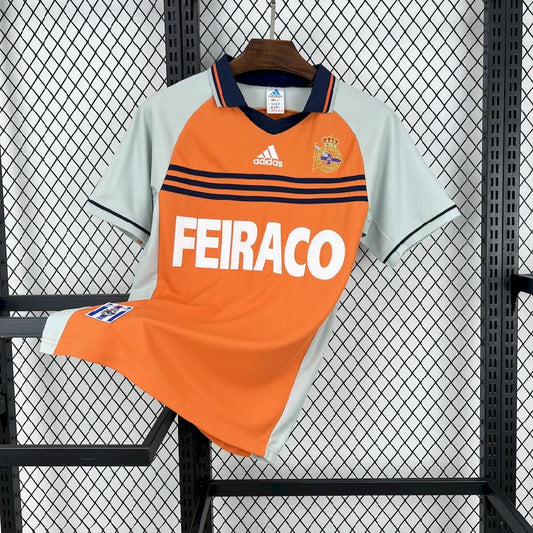 Terceira camisa retrô do Deportivo La Coruña 1998/99
