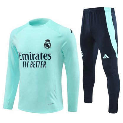 Suéter e calça adulto com zíper médio Real Madrid 2024/25 14001