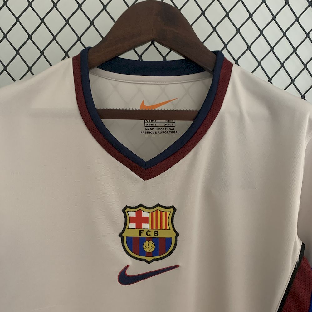 Camisa retrô alternativa do Barcelona 1998/99