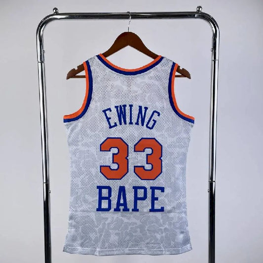 Men’s BAPE M&N White Team Jersey