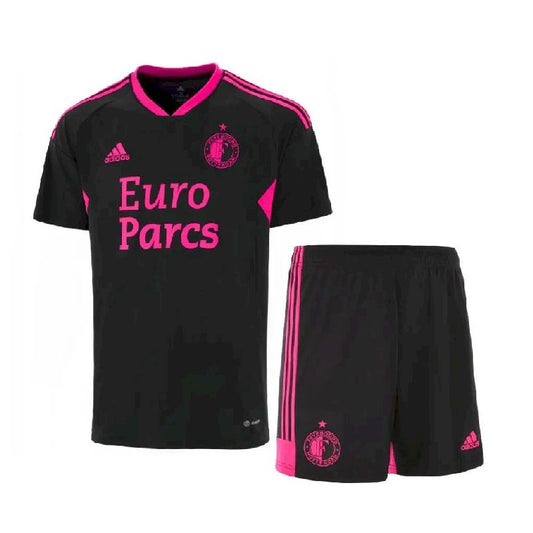 Terceiro uniforme infantil do Feyenoord Rotterdam 2022/23