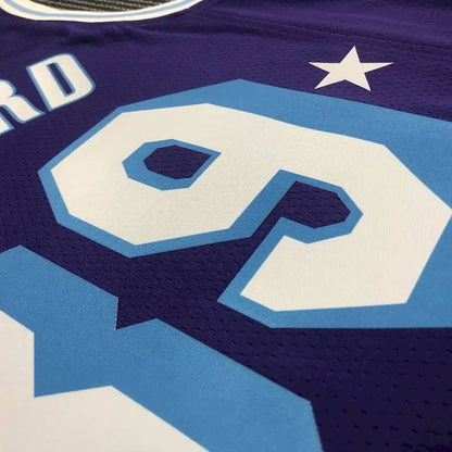 Camisa roxa masculina Dwight Howard - Edição City do 75º aniversário