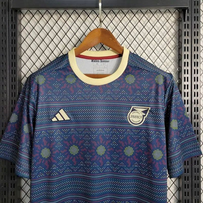 Camisa de treino pré-jogo da Jamaica 2023/24