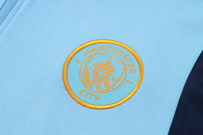 Suéter e calça Manchester City 2024/25 com zíper e meio zíper 815