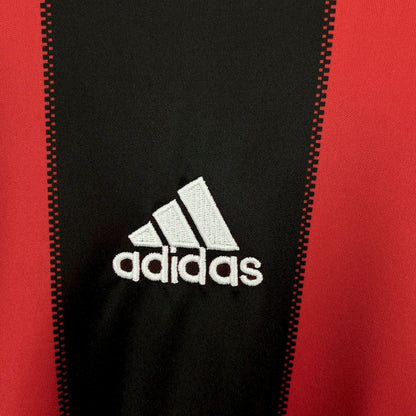 Camisa retrô de mangas compridas do AC Milan 2010/11 Home