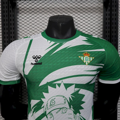 Real Betis 2025/26 Naruto Authentic Jersey Player Version
