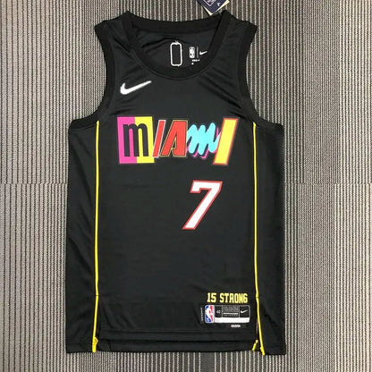 Camisa preta masculina Kyle Lowry Team – Edição City do 75º aniversário