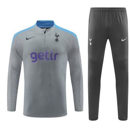 Suéter adulto Tottenham Hotspur 2024/25 com zíper e calça 14001