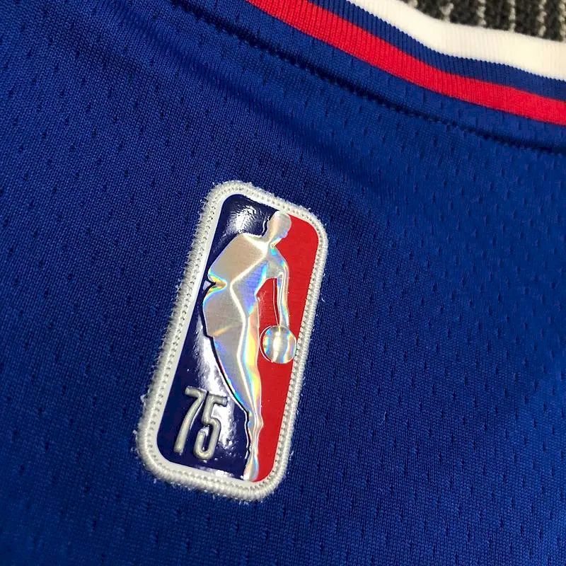 Camisa azul masculina Rajon Rondo Team – Edição de 75º aniversário