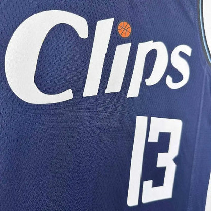 Camisa Paul George Azul Masculina 2024 – Edição City