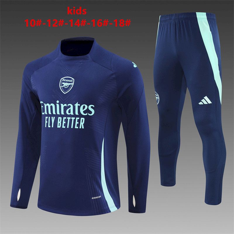 Suéter e calça infantil Arsenal 2024/25 com zíper 14001