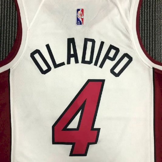Camisa masculina Victor Oladipo branca – Edição de 75º aniversário