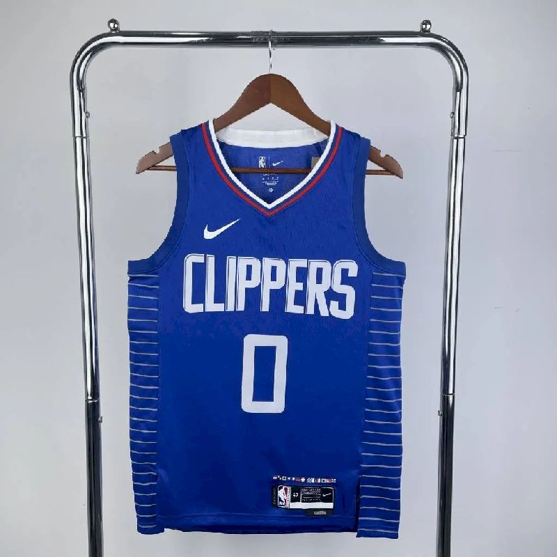Camisa Russell Westbrook Azul Away Masculina 2023