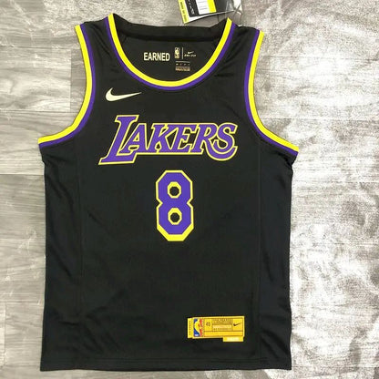 Camisa masculina Kobe Bryant 2020-21 preta versão Swingman Player - Edição Earned