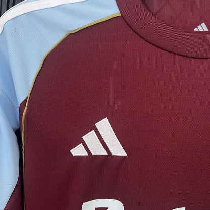 Aston Villa 2025/26 Home Jersey 2