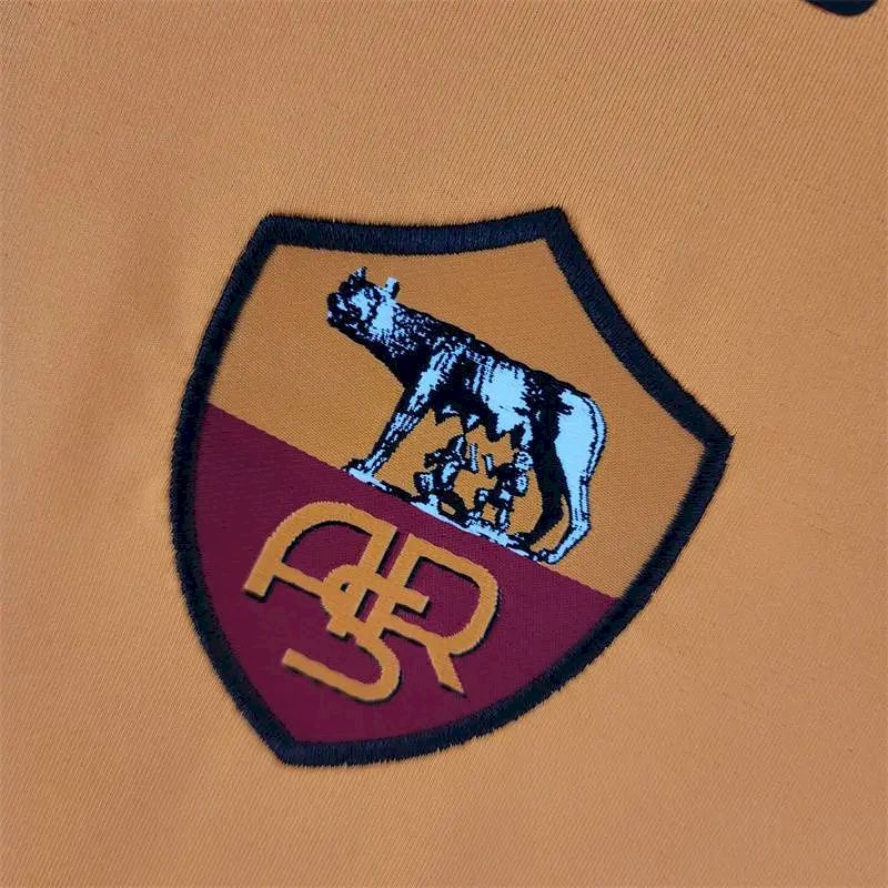 Camisa retrô de manga comprida AS Roma 2005/06 Home
