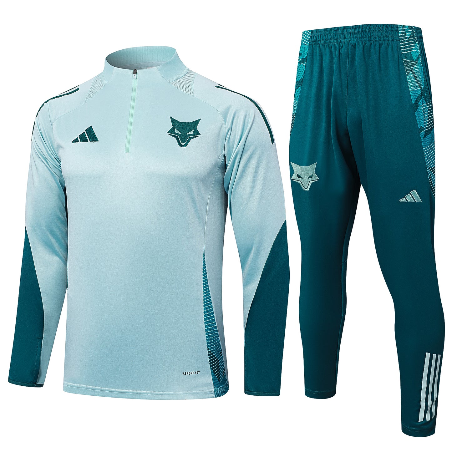 Camisola e Calça Cruzeiro 2024/25 Meio Zíper Adulto 815
