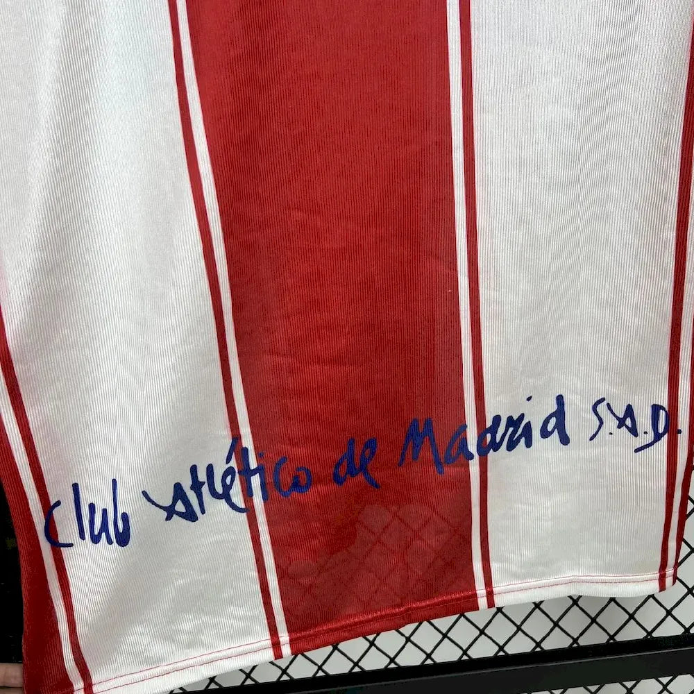 Camisa retrô do Atlético de Madrid 1999/00
