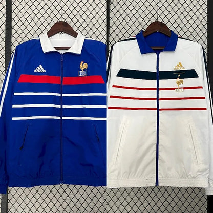 França 2024 Jaqueta corta-vento dupla face