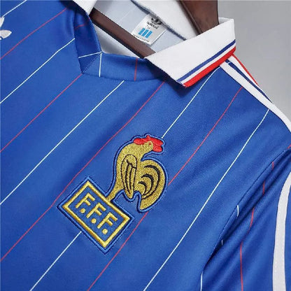 Camisa retrô da França 1982